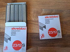 Heftklammern Skrebba 23/12S