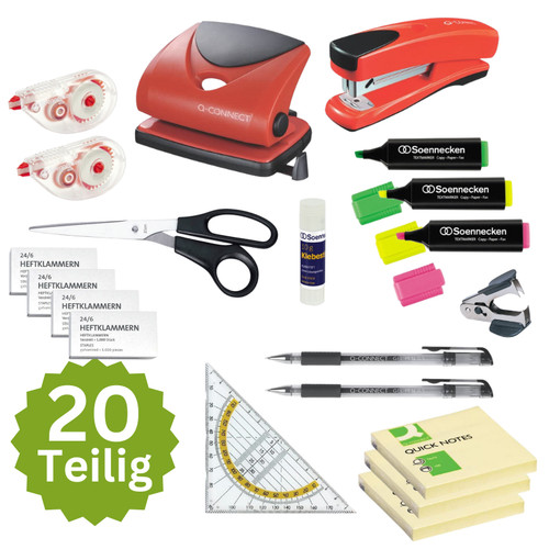 Büro set teilig - set, 20-teilig