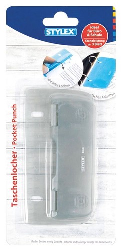 Taschenlocher mit lineal - lineal, zum