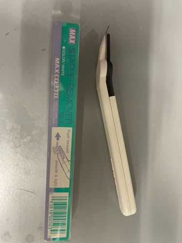 Max staple remover weiß - staple-remover, rz-f