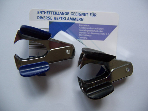 Heftklammer entferner mit - heftklammer-entferner,
